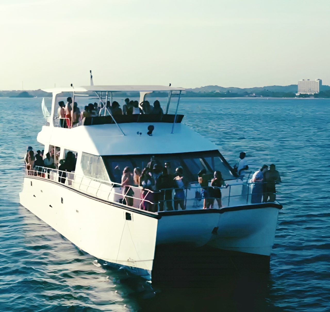 Yacht Party on the Indian Ocean